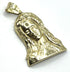 14K Gold Virgin Mary Face Necklace